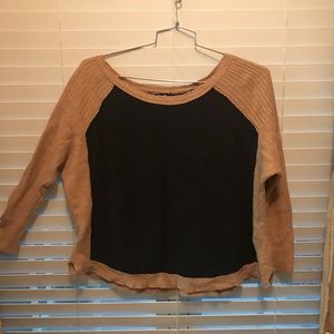 Free people color block sweater